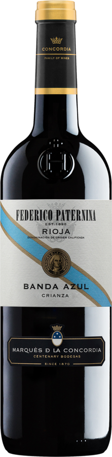 Вино MARQUES D LA CONCORDIA FEDERICO PATERNINA BANDA AZUL Риоха красное сухое, 0.75л