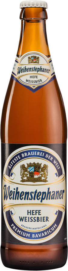 Пиво светлое WEIHENSTEPHANER Hefe Weissbier нефильтрованное 
пастеризованное 5,4%, 0.5л, предпросмотр