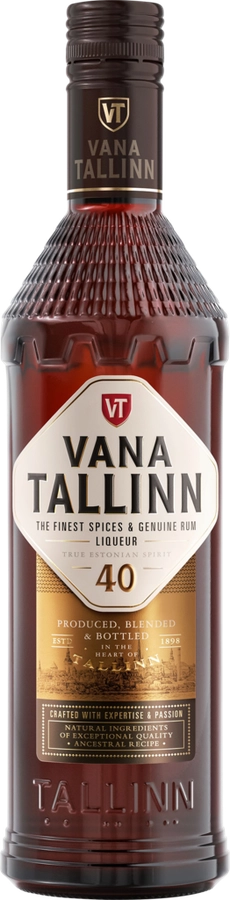 Ликер VANA TALLINN крепкий 40%, 0.5л