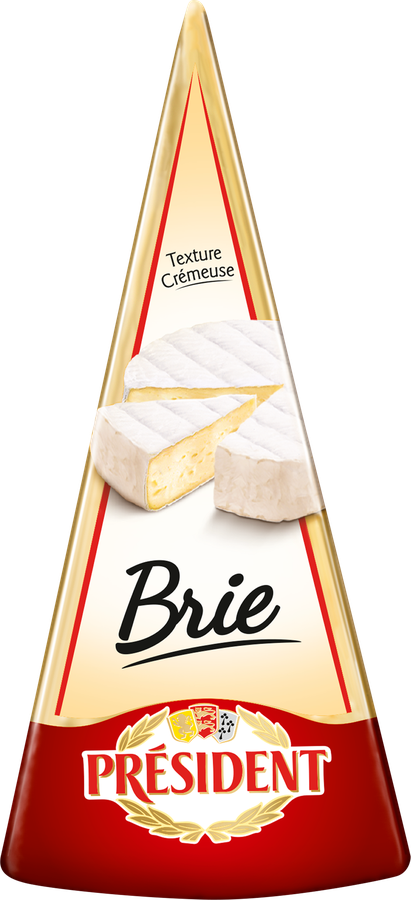 Сыр мягкий PRESIDENT Brie 60%, без змж, 200г