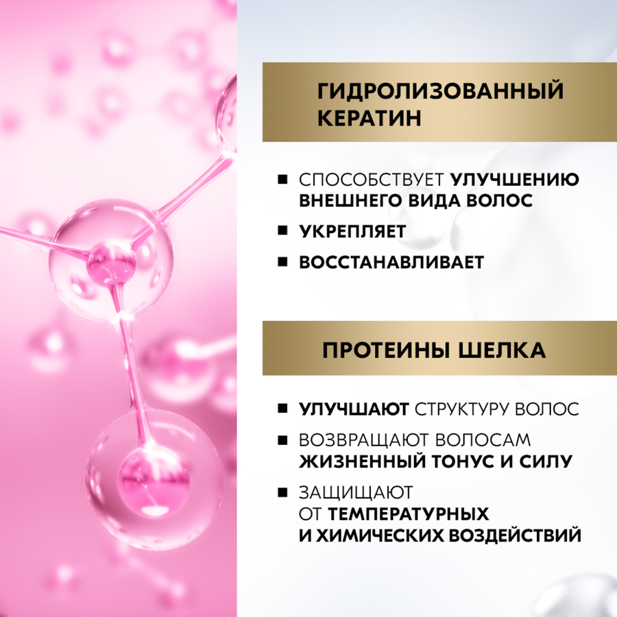 Шампунь для волос ГЛИСС КУР Жидкий Шелк, 400мл, предпросмотр