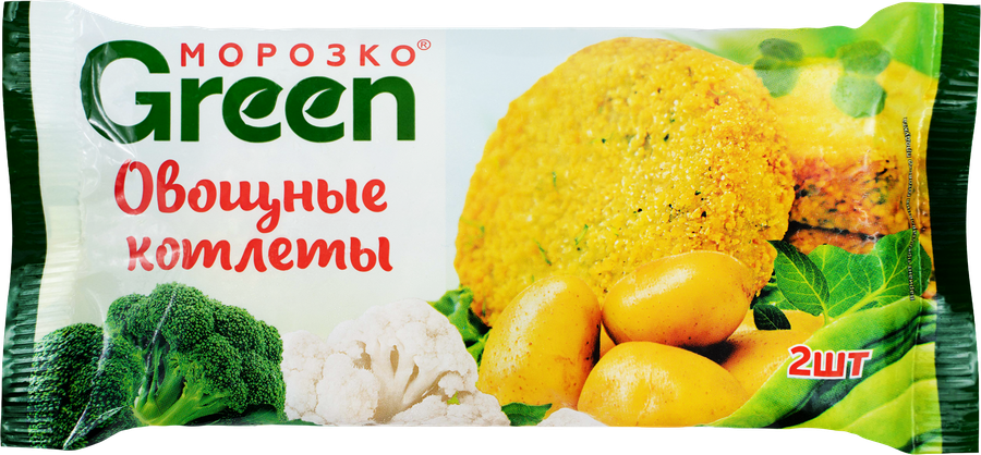 Котлеты овощные МОРОЗКО GREEN, 150г