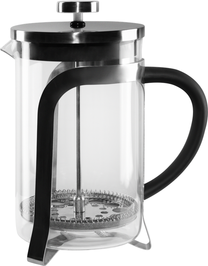 Френч-пресс HOMECLUB Robusta 800мл, стекло, нержавеющая сталь Арт. 321400B-800ml