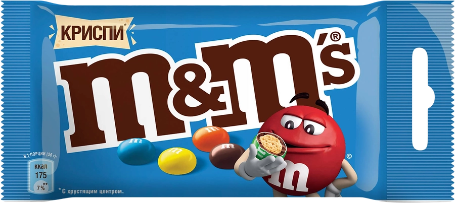 Драже M&M'S Криспи, 36г