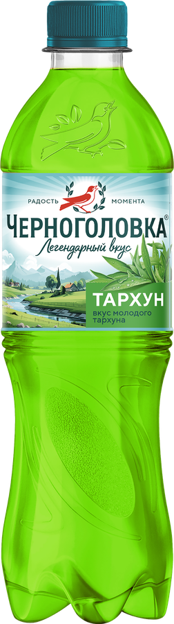Напиток ЧЕРНОГОЛОВКА Тархун сильногазированный, 0.5л
