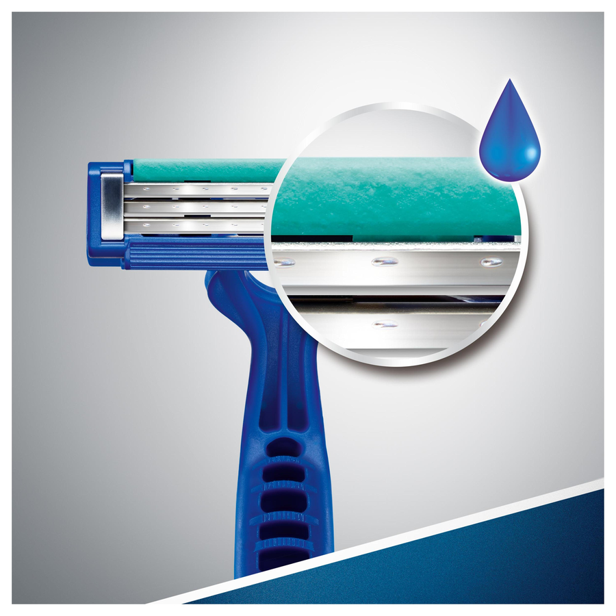 Станок для бритья одноразовый GILLETTE Disposable Blue Simple 3, 4шт, превью