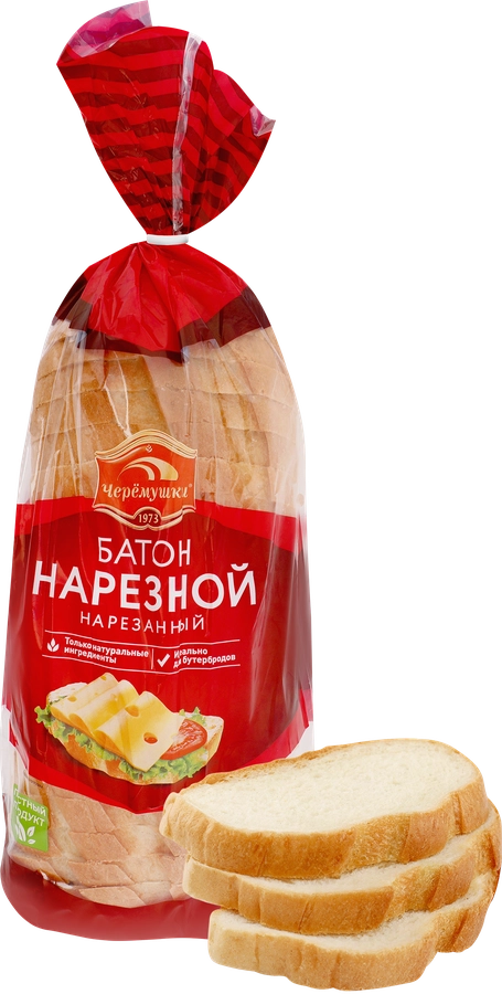 Батон ЧЕРЕМУШКИ Нарезной, 400г