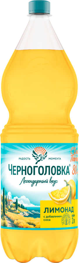 Напиток ЧЕРНОГОЛОВКА Лимонад Оригинальный сильногазированный, 2л