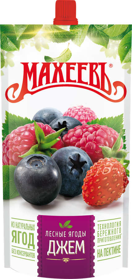 Джем МАХЕЕВЪ Лесные ягоды, 300г