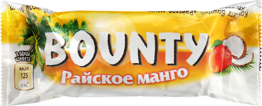 Шоколадные конфеты BOUNTY Райское Манго, весовые, превью
