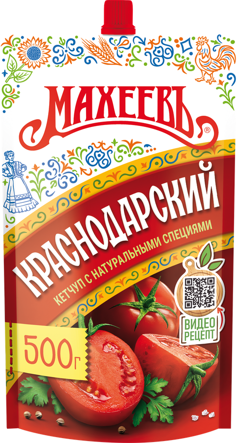 Кетчуп МАХЕЕВЪ Краснодарский, 500г