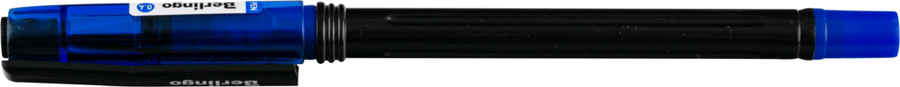 Ручка шариковая BERLINGO I-10 Nero 0,4мм синий, грип Арт. CBp_40020