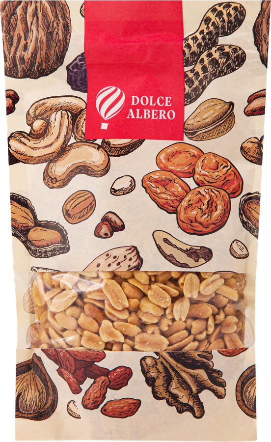 Арахис DOLCE ALBERO подсоленный жареный, 200г