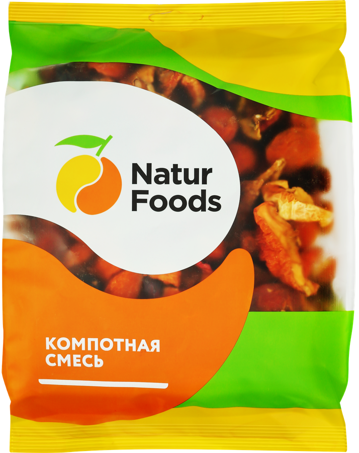 Смесь компотная NATURFOODS ассорти, 700г