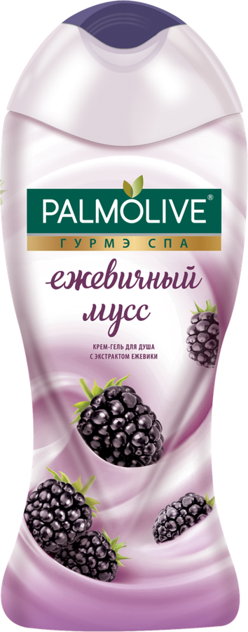 Гель-крем для душа PALMOLIVE Гурмэ Спа Ежевичный Мусс, 250мл