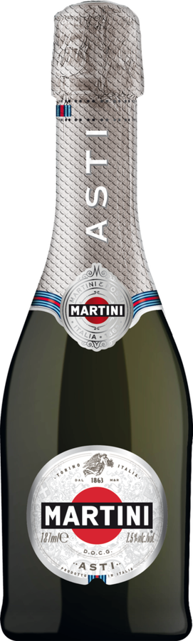 Вино игристое MARTINI Асти белое сладкое, 0.187л