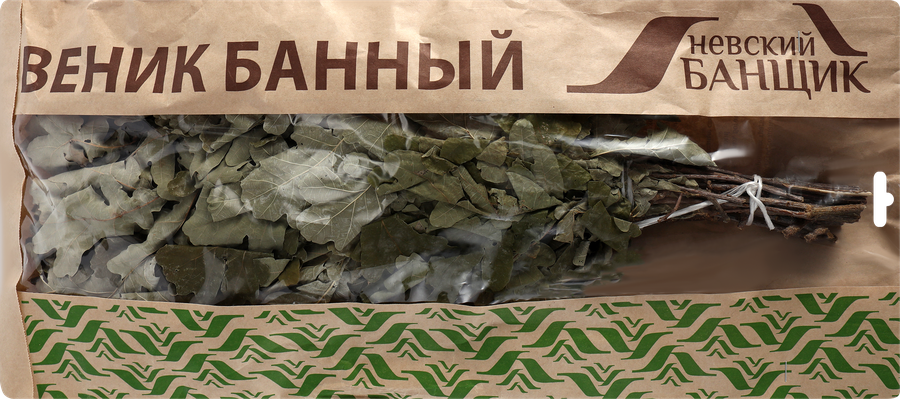 Веник банный НЕВСКИЙ БАНЩИК дубовый, Арт. Б195