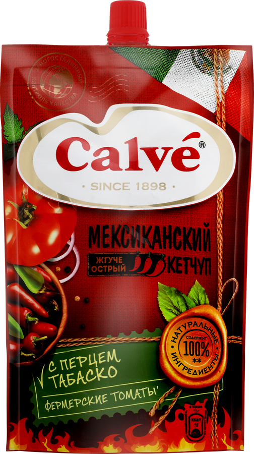 Кетчуп CALVE Мексиканский, 350г