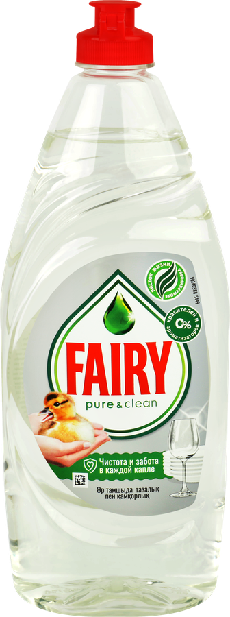 Средство для мытья посуды FAIRY Pure&Clean, 650мл