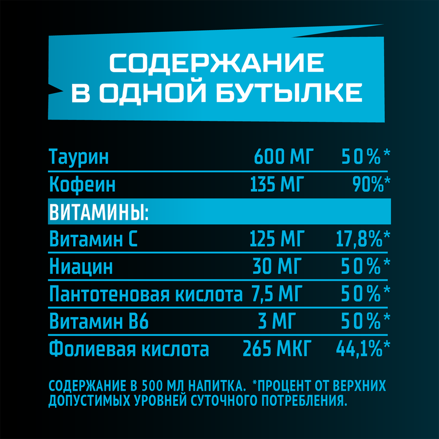 Напиток энергетический ФЛЭШ АП Energy с кофеином и таурином газированный, 0.45л, предпросмотр