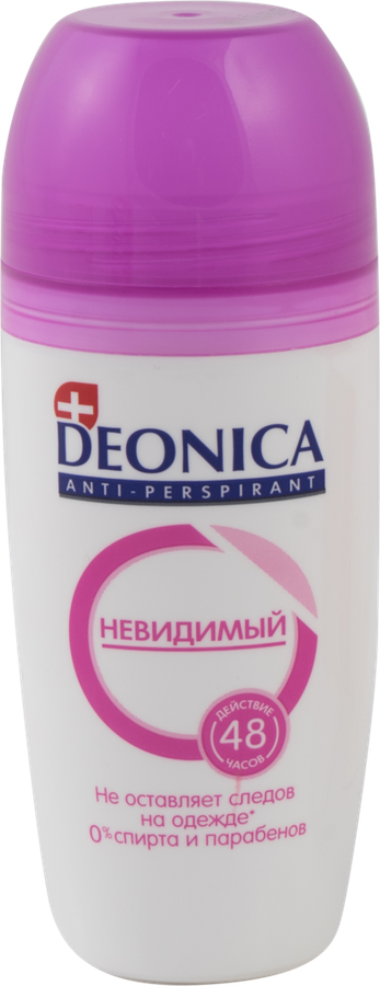 Антиперспирант роликовый женский DEONICA Невидимый, 50мл
