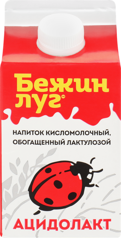 Ацидолакт БОЖЬЯ КОРОВКА 2,5%, без змж, 450г