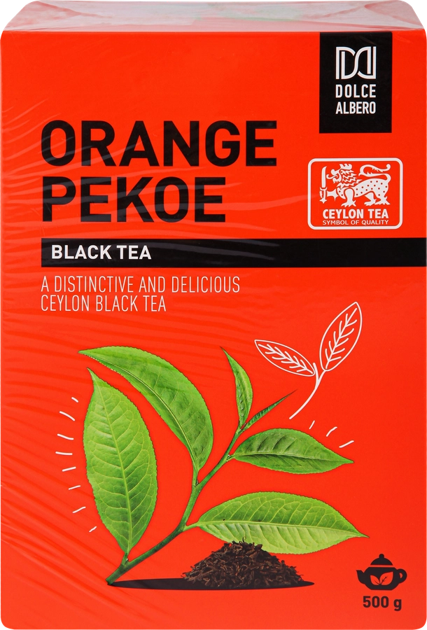 Чай черный DOLCE ALBERO Orange Pekoe, листовой, 500г