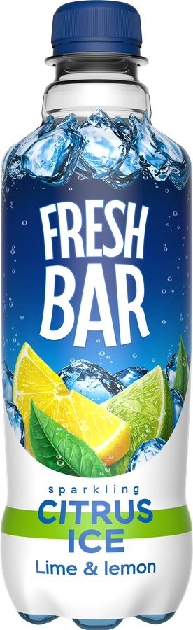 Напиток FRESH BAR Citrus ice сильногазированный, 0.48л