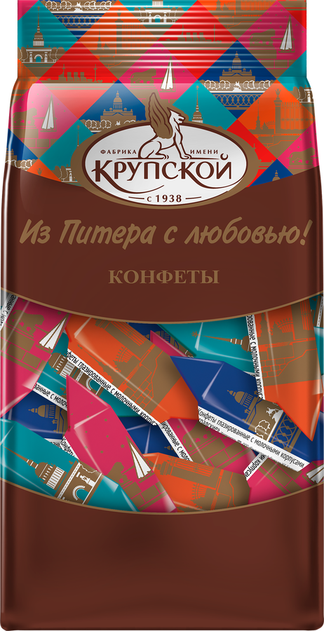 Конфеты Ф.КРУПСКОЙ Ленинградские, 200г