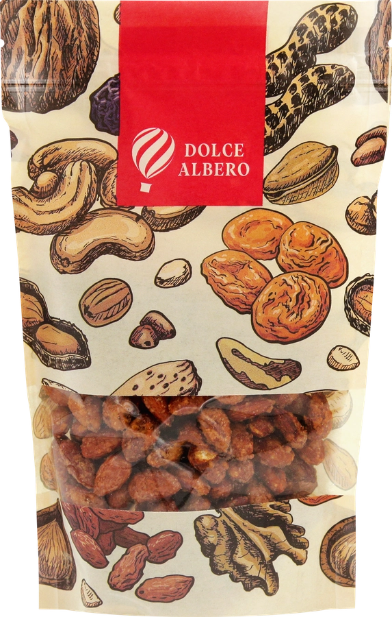 Миндаль DOLCE ALBERO в соленой карамели, 200г