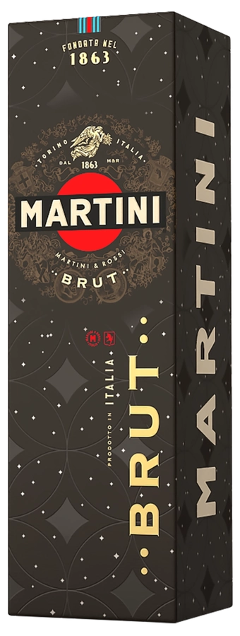 Вино игристое MARTINI Brut белое брют, п/у, 0.75л