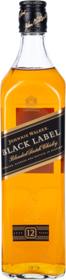 Виски JOHNNIE WALKER Black Label Шотландский купажированный 40%, 
0.7л