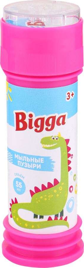 Игрушка BIGGA Мыльные пузыри с лабиринтом на крышке, 55мл, Арт. BB258