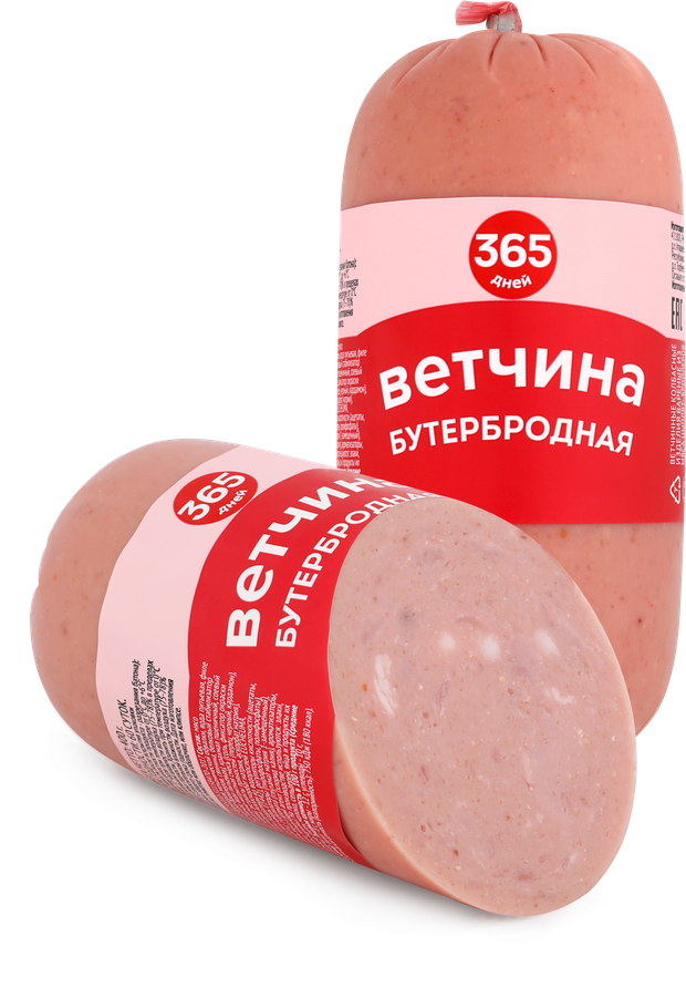 Ветчина 365 ДНЕЙ Бутербродная, 400г