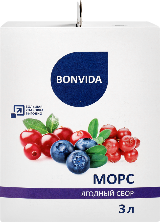 Морс BONVIDA Ягодный сбор, 3л