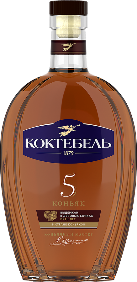 Коньяк КОКТЕБЕЛЬ 5 лет 40%, 0.5л