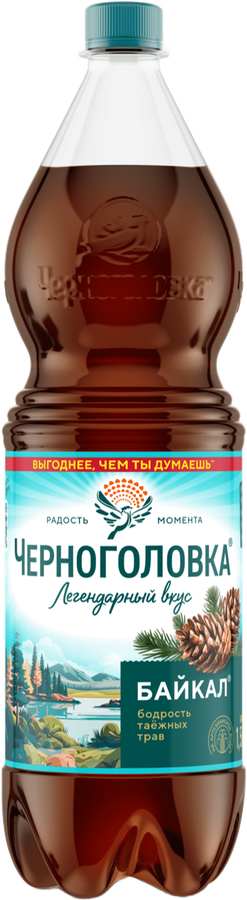 Напиток ЧЕРНОГОЛОВКА Байкал газированный, 1.5л