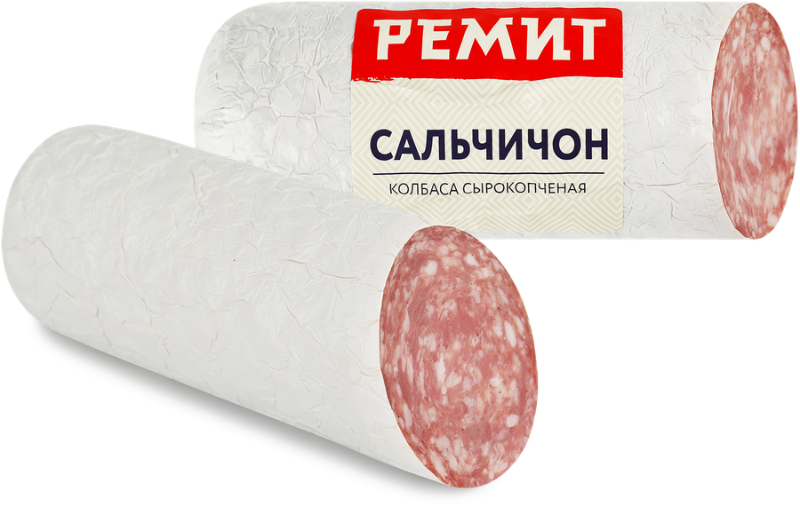 Колбаса сырокопченая РЕМИТ Сальчичон, весовая