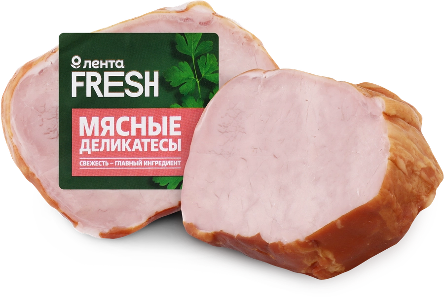 Карбонад копчено-вареный из свинины ЛЕНТА FRESH Традиционный, весовой