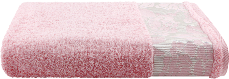 Полотенце махровое CLEANELLY Пионы 50x80см, белое, Арт. ПЦ-3601-3731 цв.218
