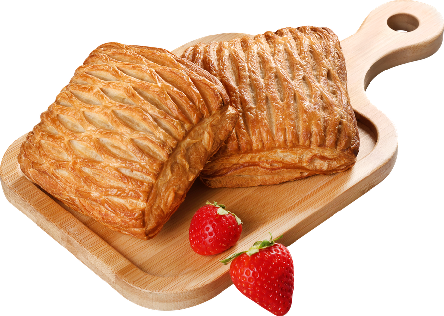 Слойка ЛЕНТА FRESH с клубникой, 100г