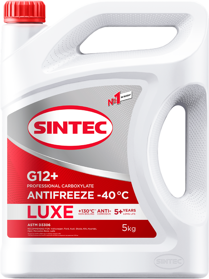 АнтифризSINTECAntifreezeluxG12+,5кг