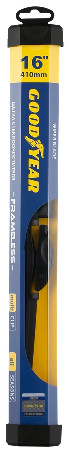 Щетка стеклоочистителя GOODYEAR Frameless бескаркасная 16/41cм Арт. GY000416