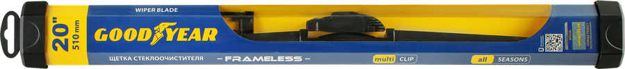 Щетка стеклоочистителя GOODYEAR Frameless бескаркасная 20/51см Арт. GY000420