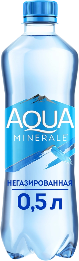 Вода питьевая AQUA MINERALE негазированная вода, 0.5л