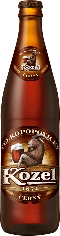 Напиток пивной темный VELKOPOPOVICKY KOZEL пастеризованный, 3,7%, 0.45л