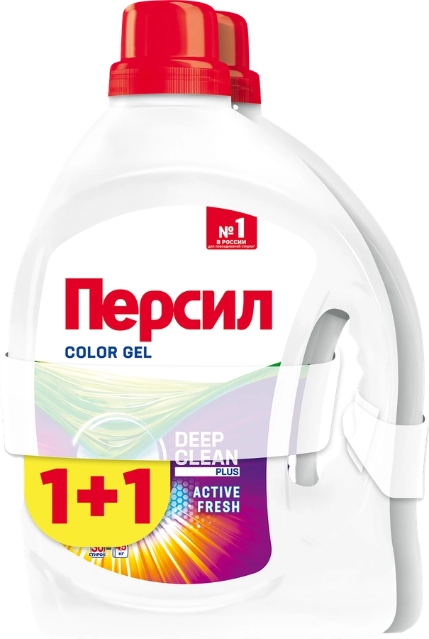 Гель для стирки цветного белья ПЕРСИЛ Color, 2x1.95л