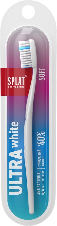 Зубная щетка SPLAT Professional Ultra White Soft