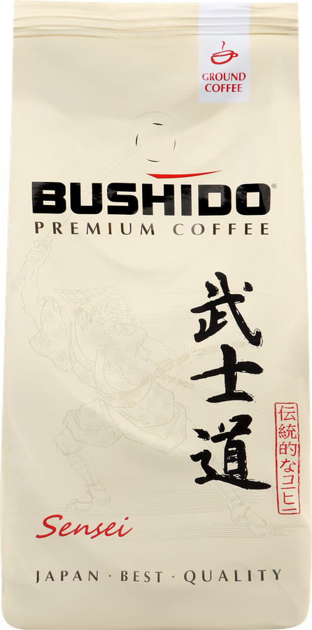 Кофе молотый BUSHIDO Sensei, 227г