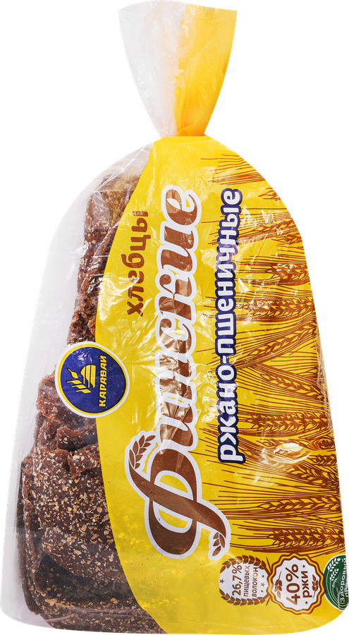 Хлебцы ржано-пшеничные КАРАВАЙ Финские, 240г